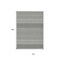 Homeroots 10' X 14' White And Black Chevron Washable Indoor Outdoor Area Rug 612303 - alternate 8