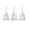 Afx Lizzette 3-Light Linear Pendant, 60W, Satin Nickel LIZP10MBSNLNR3 - alternate 1