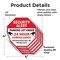 Signmission Security Alert Parking Lot Under 24, 4 inch X 4 inch, Vinyl Decal, 5PK OC-D-5PACK-4-116 - alternate 4