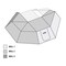 Overland Vcl Awning-Accessories Rv, Side Wall 3; For Use With Nomadic 270 Awning; 8.52 Feet Length X 7.38 Feet 18149909 - alternate 1