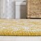 Jonathan Y Tela Bohemian Textured Weave Floral Yellow/Cream 4 ft. x 6 ft. Indoor/Outdoor Area Rug SMB100E-4 - alternate 8