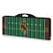 Picnic Time Family Of Brands Wyoming Cowboys - Football Field - Picnic Table Portable Folding Table, Black 811-00-175-695-0 - alternate 2