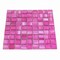Apollo Tile Fuchsia Pink 11.3 in x 11.3 in Glass Glossy Floor and Wall Mosaic Tile 4.43 sqft/case, 5PK APLJP88309A - alternate 8