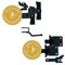 Nuvo Iron 45in Wx46in H Coral Gate, 48in W Opening, Self Close Hardware w/Double Side Handle and 2x2 Hinges ICG04546 - alternate 10
