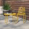 Leisuremod Modern Devon Aluminum Chair, Yellow DC23Y - alternate 9