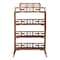 Bali & Pari Aleya Marbled Tortoise Natural Rattan Display Shelf 268-14753-ZORO - alternate 8