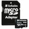 Verbatim 64GB Premium microSDXC Memory Card with Adapter, UHSI V10 U1 Class 10, Black VER44084 - alternate 2