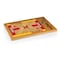 Picnic Time Family Of Brands NCAA Maryland Terrapins Basketball Court Icon Glass Top Cutting Board & Knife Set 910-00-505-315-0 - alternate 2
