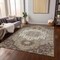 Homeroots 8' X 10' Chocolate Beige And Gray Oriental Washable Indoor Outdoor Area Rug 596623 - alternate 9