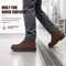 Handpoint Mens 6 in Composite Toe Work Boots-EH Safety Boots, KEVLAR Puncture Resistant Midsole, Brown, 8.5 81N01BN-EE-8.5 - alternate 9