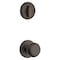 Kwikset Handleset, 3 Grade, Brass, Venetian Bronze, 2-3/8 x 2-3/4 in Backset, KW1 Keyway, 1-3/4 in Thick Door 96870-100 - alternate 5