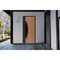 Vdomdoors Front Exterior Prehung Steel Door Ronex1077 Teak Entry Metal Modern Painted W36xH80 Right hand RONEX1077EXD-OAK-W36 x H80-RH-I - alternate 7