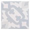 Andova Tiles Istanelle Turiya Blue 8-in. Encaustic Matte Porcelain Wall & Floor Tile (8.17 Square Feet Per Box) ANDIST1125 - alternate 1