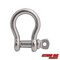Extreme Max Extreme Max 3006.6617 BoatTector Stainless Steel Marine Anchor Shackle - 3/8" 3006.6617 - alternate 1