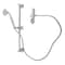 Kingston Brass Shower System with Slide/Grab Bar and Hand Shower, Polished Chrome KCK3521W1 - alternate 1