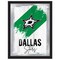 Holland Bar Stool Co Dallas Stars 17 in.x22 in. Logo Wall Mirror MLogo - alternate 1