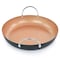 Oster Stonefire Carbon Steel Nonstick 11 Inch Paella Pan in Copper 128686.01 - alternate 7