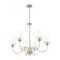 Z-Lite Katerina 6 Light Chandelier, Rubbed Brass, 32 In W x 27.5 In H 1950-6RB - alternate 6