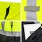 Dome75 DYNAMIC Series Rain Tamer HiVis Class 3 Jacket, HiVis Yellow, 2X/3X DRC3432 - alternate 8