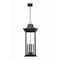 Z-Lite Tiberius 6 Light Outdoor Chain Mount Ceiling Fixture, Black, 12 In W x 31.5 In H 5017CHXL-BK - alternate 6