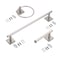 Oakbrook Collection Brushed Nickel Silver Die Cast Zinc Towel Holder BH-OB5000BN - alternate 4