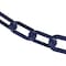 Mr. Chain 3" x 25' Cobalt Blue Plastic Safety Chain 80066-25 - alternate 1