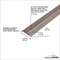 M-D Building Products 0.5 in. H X 1.375 in. W X 36 in. L Pewter Pewter Aluminum Carpet Gripper 43882 - alternate 5