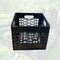 Cratemate CrateMate Heavy-Duty Black Milk Crate - Multi-Purpose, Stackable, and Durable Storage 24QT MC24QT-BL - alternate 9
