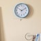 Clockswise Blue 8-In Analog Clock - Silent, Non-Ticking for Wall, Office Desk, Table and Shelf - QI004744.BL.8 - alternate 9
