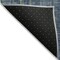 Homeroots 3' X 5' Blue Denim Blue And Mint Green Striped Washable Indoor Outdoor Area Rug 615037 - alternate 9