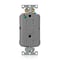Leviton Lev-Lok GFCI 15A TR HG/PI Gray MGFT1-HGG - alternate 4