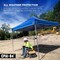 Ergodyne Single Blue Heavy Duty Pop-Up Tent - 10ft x 10ft 6002 - alternate 10