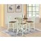 Whitewood Industries Rectangular Extension Dining Table W/ 4 Counter Height Stools, 36 in W, 30.1 in L, 48 in H, 5 K79-36RXT-27-S102-4 - alternate 4