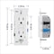 Leviton Lever Edge 125 V White GFCI Outlet EGFT1-0KW - alternate 5