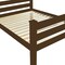 Homeroots Coffee Solid Wood Full Bed Frame 546951 - alternate 6