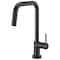 Brizo Odin: SmartTouch Pull-Down Kitchen Faucet with Square Spout - Less Handle 64065LF-BLLHP - alternate 2