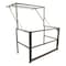 Vestil Stainless Steel Mezzanine Safety Gate 79-5/16 In. x 68-1/2 In. x 80-1/16 In. Silver MEZZ-200-SS - alternate 7