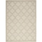 Homeroots 4' X 6' Cream And Beige Trellis Indoor Outdoor Area Rug 545554 - alternate 8