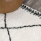 Jonathan Y Calvia Moroccan Diamond Shag White/Gray 3 ft. x 5 ft. Area Rug MOH404A-3 - alternate 8