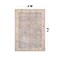 World Rug Gallery Blue Washable Rug - Traditional Pattern, Flat Pile for Living Room or Office 4 ft x 6 ft WR173BLUE4X6 - alternate 8