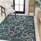 Jonathan Y Maribel Traditional Classic All-Over Scroll Turquoise/Cream 5 ft. x 8 ft. Indoor/Outdoor Area Rug TSN205E-5 - alternate 8