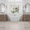 Apollo Tile Seville 7 x 7 in. Matte Ecru Taupe Porcelain Star Wall and Floor Tile 5.31 sq ft/case, 34PK TNG88STRTPEA - alternate 8