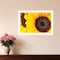 Homeroots Sunflower Portrait White Framed Print Wall Art 529970 - alternate 4