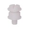 Auveco 1/4in-20 x 5/8in Natural Nylon License Plate Screw And Nut, 25PK 13922 - alternate 1