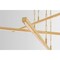 Corbett Lighting Cortina 3 Light Chandelier in Vintage Brass Finish 550-72-VB - alternate 7