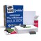 Show-Me Bulk Box of 100 x Gridded/Plain SUPERTOUGH 8" x 12" Lapboards, with Pens, Erasers, Cleaner, 100PK B/SRGX - alternate 1