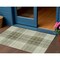 Homeroots 3' X 5' Artichoke Green Brown And Ivory Plaid Washable Indoor Outdoor Area Rug 596303 - alternate 1