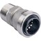 Quickfitting 1/2'' Push-to-Connect x 1/2'' MNPT Stainless Steel Straight Male Adapter SS812MR - alternate 6