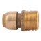 Sharkbite 1/2 in. x 3/4 in. MNPT Brass Push-to-Connect Reducing Connector, Male NPT U116LF - alternate 1