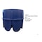 Fibertech Plastics Rhino Manhole Large Sanitary Base 42, Battleship Gray RH.LSB42-BG.48 - alternate 1